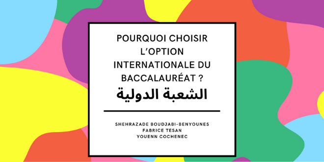 option OIB lycée lyautey