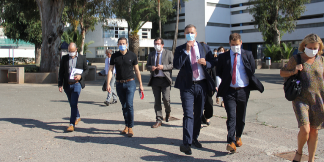 Visite de M.BROCHET AEFE Lycée Lyautey