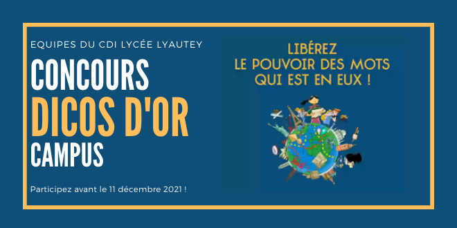 Dicos d'Or campus concours CDI lycée Lyautey