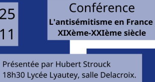 conférence antisémitisme