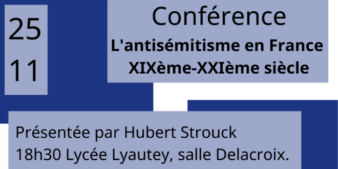 conférence antisémitisme
