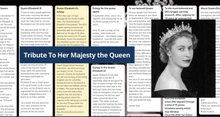 ribute To Her Majesty the Queen