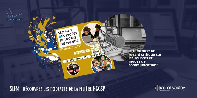 podcast SLFM filière HGGSP lycée lyautey