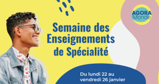 agora semaine des spécialités 2024