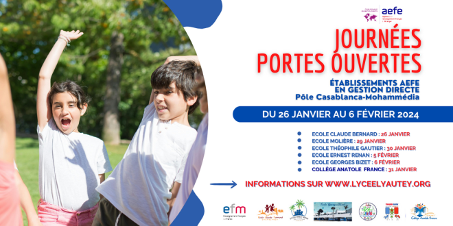 Journées portes ouvertes aefe egd