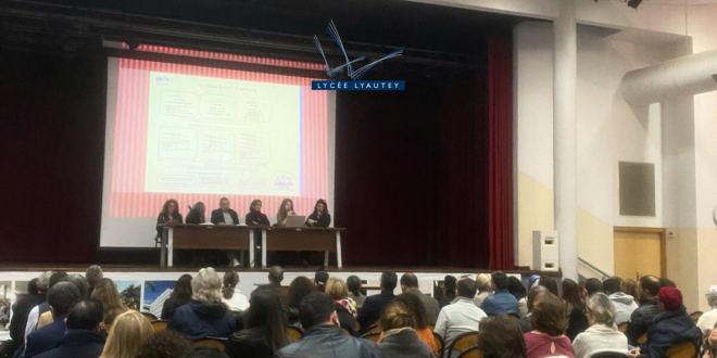 reunion parents eleves 3ème collège lycee lyautey