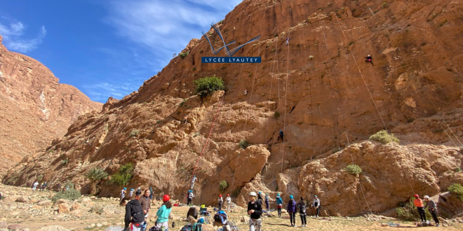 as escalade lycee lyautey todra