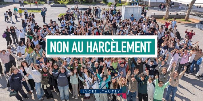 non au harcelement scolaire lycee lyautey 2026